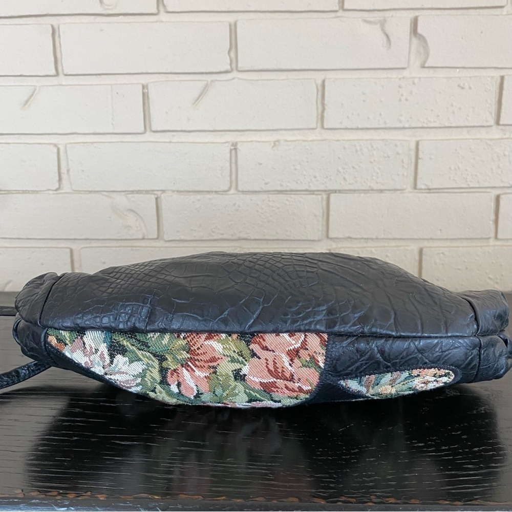 Vintage Fifth Avenue Handbag Leather Apolstery Crossbody Clutch Shoulder Purse - Picture 5 of 10